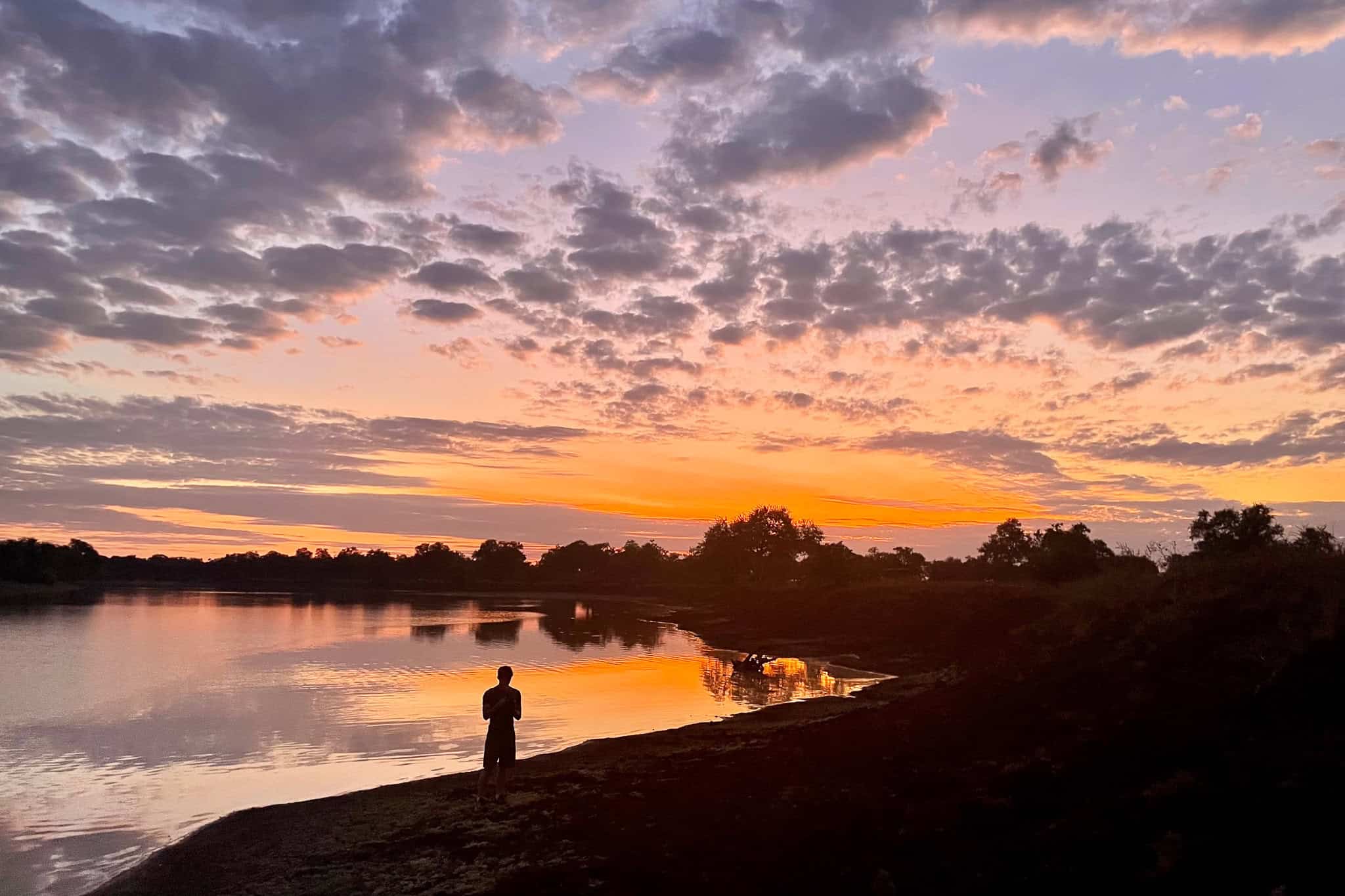 Sunset over the Luangwa Wafwa (newsletter)