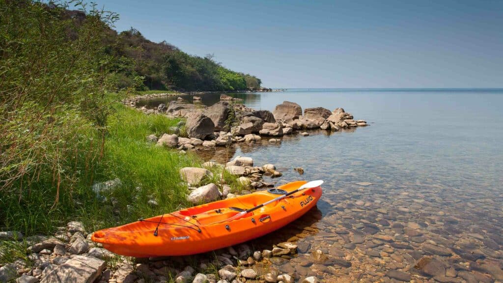 Kayaking at Blue Zebra