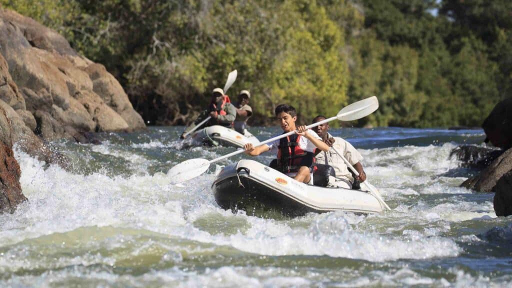 Rafting at Kaing'U